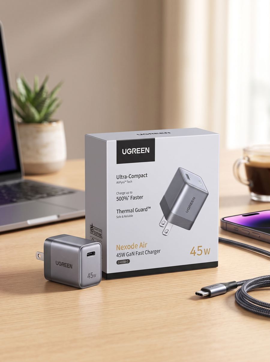 Caja original UGREEN Nexode Air 45W