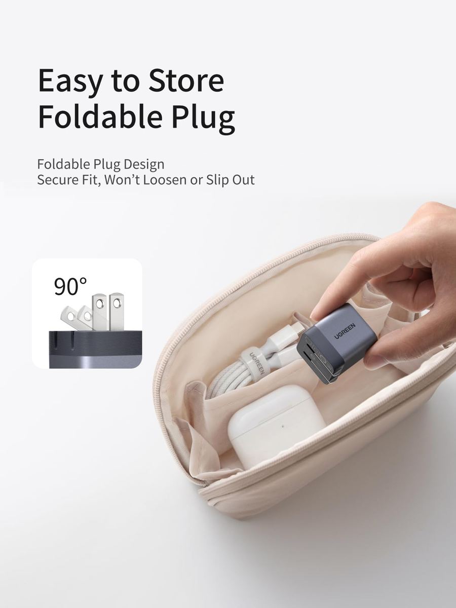Patas plegables para guardar fácil